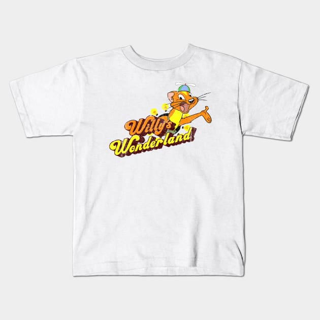 Willy's Wonderland (Variant) Kids T-Shirt by huckblade